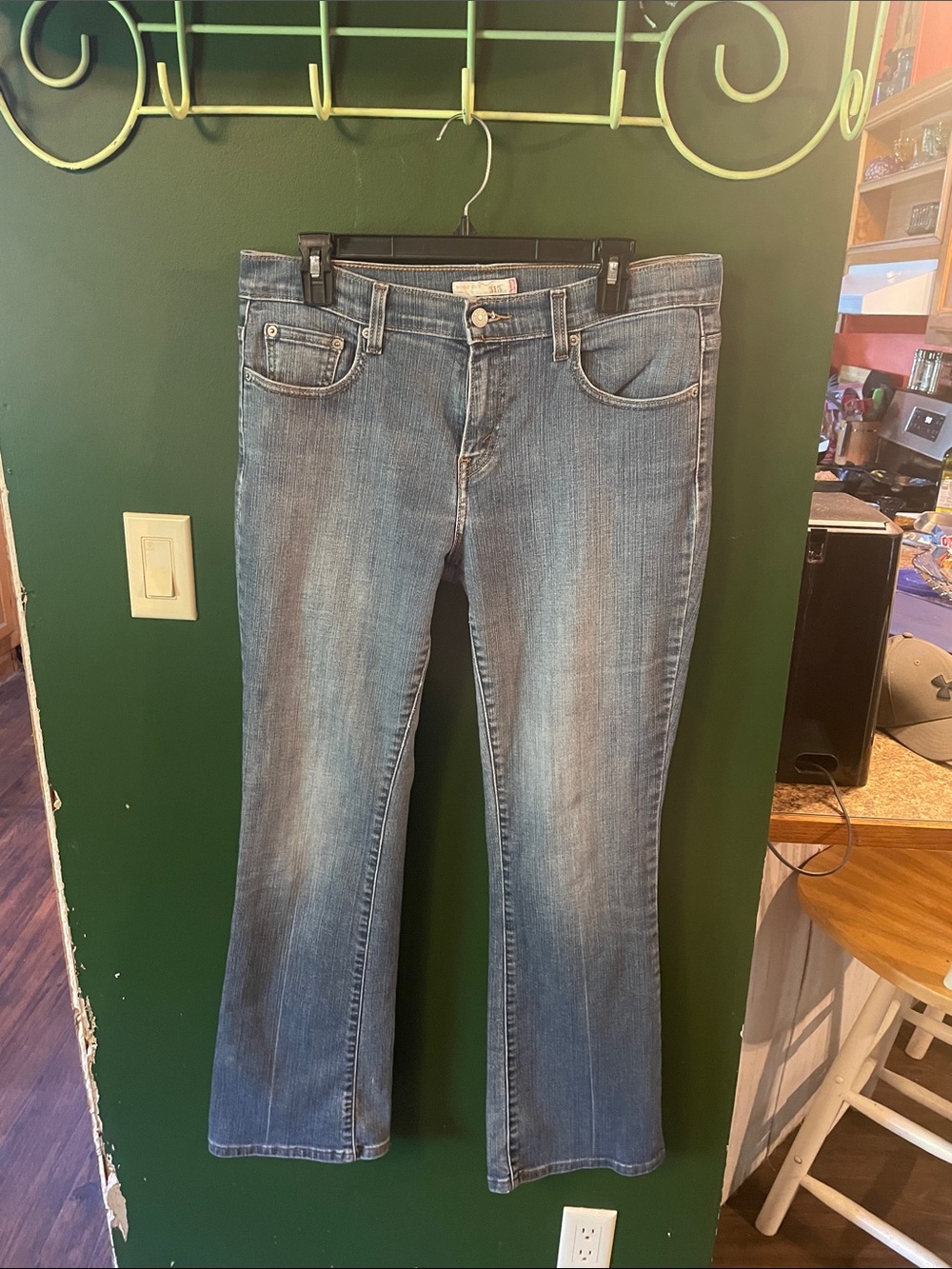 Levi's 515 Bootcut Mid Blue Faded Size 10 Medium